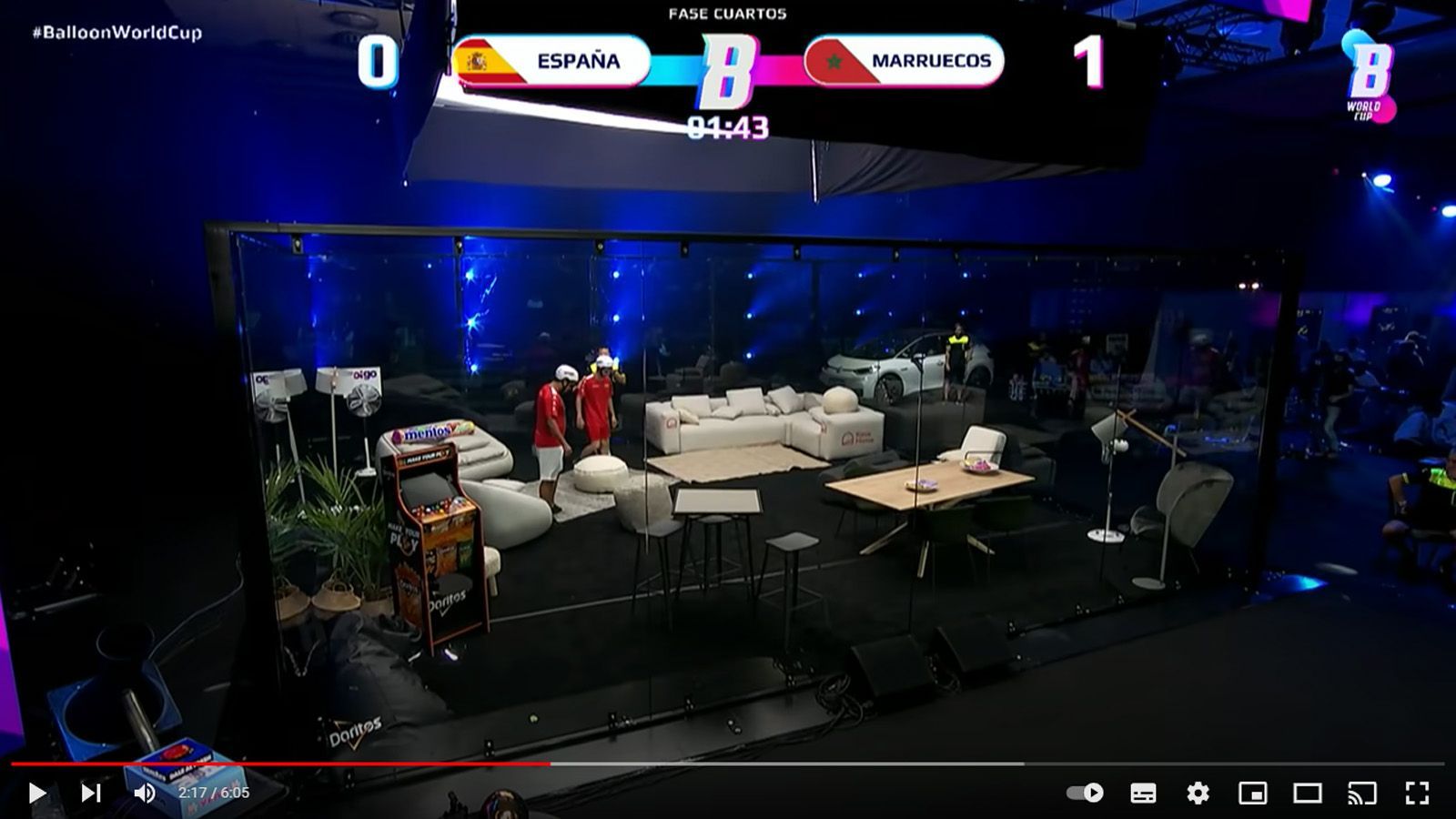 ESPAÑA VS MARRUECOS | CUARTOS BALLOON WORLD CUP